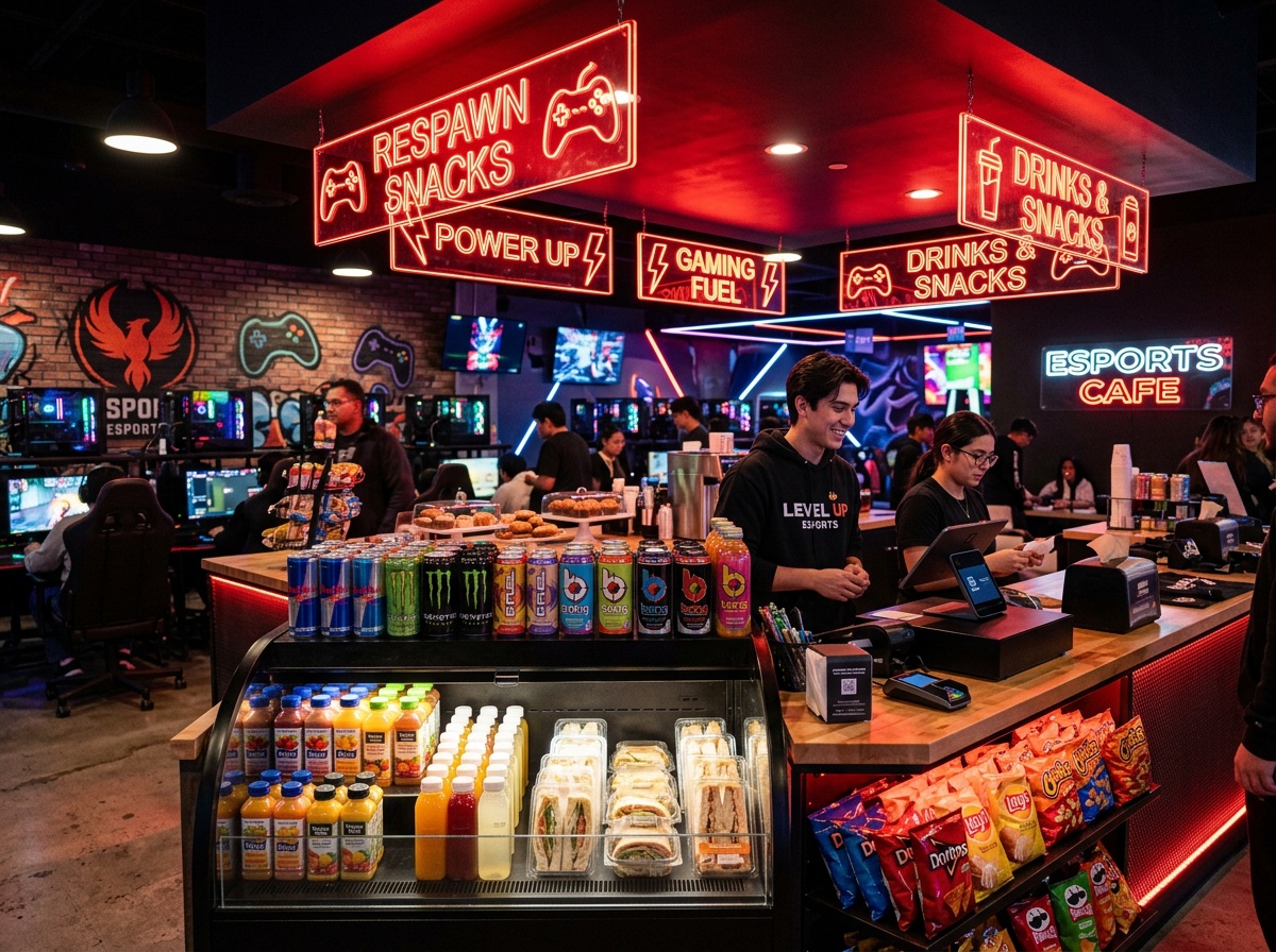 Bar de snacks Esports Peru Hub